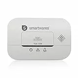 Smartwares FGA-13081 Kohlenmonoxid Melder – 10-Jahre-Sensor – Inklusive 3 Jahres Batterie, Weiß