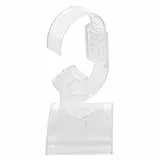 Hemobllo Uhrenhalter - 2 Stück Transparenter Uhrenständer Verstellbare Uhrenständer Vitrine Armband Ausstellungsständer Schmuckständer Halter für Uhren Schmuck