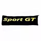 Unitec 84786 Gurtpolster Velour Sport GT, schwarz