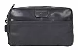 Strellson - Kulturbeutel Herren - Kulturtasche in Schwarz - Beautycase mit Reißverschluss