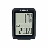Sigma BC 5.0 WR | kabelgebundener Fahrradcomputer mit 5 Funktionen | Einsteiger Bike Computer | leicht bedienbar mit großen Tasten und Einer übersichtlichen Darstellung
