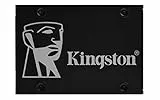 Kingston KC600 SSD SKC600/2048G Interne SSD 2.5' SATA Rev 3.0, 3D TLC, XTS AES 256-Bit-Verschlüsselung