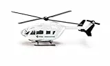 Siku 1609, ESA Hubschrauber, Metall/Kunststoff, Weiß, Spielzeug für Kinder, Drehbare Rotoren, Stabile Kufen