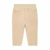 Steiff Cordhose EU Größe 56 Sesame, Kinderhose aus Cord für jeden Anlass, lockere Bequeme Passform, waschmaschinenfest