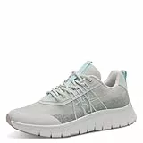 Tamaris Schnürer Damen Vegan sportlich grau,EU 40