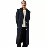 Y.A.S Damen YASLIMA LS Coat S. NOOS Mantel, Navy Blazer/Detail:SOLID, L