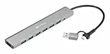 Sandberg USB-C/A to 7 x USB 3.0 Hub USB-C/A to 7 x USB 3.0 Hub, 136-66
