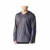 Mey Nachtwäsche Serie Melton Herren Homewear Shirts Soft Grey S(48)