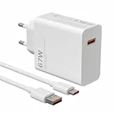 AOKUTDA 67W USB Ladegerät Netzteil mit Typ C Ladekabel 6A für Xiaomi 14T 13T,Redmi Note 15 14 13 12 11 10 Pro 5G,Poco X6 M6 X5 F5 Pro,Schnellladegerät USB Power Handy Ladegeräte für Xiaomi 13 Lite