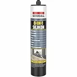 Silikon Soudal 8-IN-1 Premiumsilikon die All-in-One-Lösung (Anthrazit)