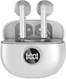 Drsaec Bluetooth Kopfhörer, 2026 Neu 6D Tiefer Bass In Ear Kopfhörer Kabellos Bluetooth 5.3 Kabellose Kopfhörer mit 4 ENC Mic, Noise Cancelling Earbuds, 40Std, IP7 Wasserdicht Sport Ohrhörer, USB-C