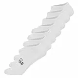 Ellesse Unisex Sneaker Socken ARADO, 7 Paar - Trainer Liner, Logo Weiß 43-46,5