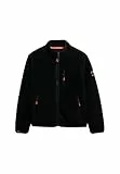 Superdry Damen Outdoor Sherpa-Fleecejacke Schwarz/Schwarz 42