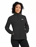 Jack Wolfskin Damen Fleecejacke mit Reißverschluss Taunus 100 Full Zip Polartec wärmend leicht atmungsaktiv schnelltrocknend für Frauen Outdoor und Alltag
