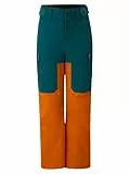 Ziener Kinder ARNURO-Z Ski-Hose/Schnee-Hose | wasserdicht, Gürtelschlaufen, PFAS frei, Caramel Glow tex, 140