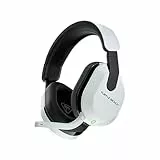 Turtle Beach Stealth 600 Konsole Weiß Playstation Kabelloses Gaming Headset bis zu 80hr Stunden, 50mm Lautsprecher und Bluetooth für PS5, PS4, PC