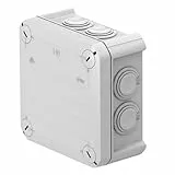 SD ProfiLine Abzweigkasten H6, 114x114x57mm, lichtgrau, Einsteckdichtung