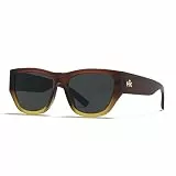Hanukeii Unisex Kreta Sonnenbrille, braun, One Size