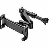 Tablet Halterung Auto, ipad Halterung Auto - 360° Drehungtablethalterungen Auto, Verstellbar Tablet Halterung Auto Kopfstütze für Handy, iPad, Samsung Tab, Switch