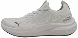 Puma Skyrocket Lite Adult Unisex Straßen-Laufschuh, 2 Engineered White- Silver, 44.5