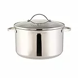 Axentia 221082 Kochtopf Pado Edelstahl 24 cm 5,2 Liter