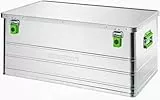ALUTEC Aluminiumbox Starbox 140 (Inhalt 140 l, Außenmaße (LxBxH) 900 x 480 x 380 mm, staub-/spritzwassergeschützt, inkl. Fanbänder, Werkzeugbox, Aufbewahrungskiste, Gewicht 5,8 kg) 26140