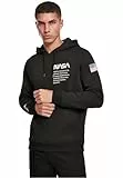 Mister Tee Herren Kapuzenpullover NASA Definition Hoody, Black, M, MT1168
