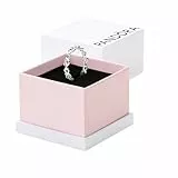 PANDORA Knotenherzen Ring aus Sterling-Silber aus der PANDORA Moments Kollektion, Größe: 56, 198018-56