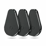 Hoxe Air Tag Smart Tracker, Schlüsselfinder KeyFinder, kompatibel mit Apple Wo ist, Bluetooth Smart Tag für Schlüssel/Koffer/Gepäck, lauter Piepton, Austauschbare Batterie, 3er-Pack (nur iOS)