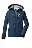 G.I.G.A. DX Damen Softshelljacke/Outdoorjacke mit Kapuze GS 97 WMN SFTSHLL JCKT, 44, dunkelnavy, 38392-000