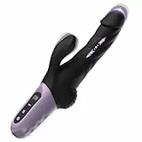 Vibration für Frauen Vibrator mit Stoßfunktion - Dildo Sex Spielzeug für die Frau Paare, Vibratorensets für Frauen G Punkt und Klitoris mit 9 Vibrationsmodi und Schubmodi, Sex Toys Erotik Sexspielzeug