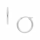 Fossil Ohrringe Für Frauen, 20.1mm X 16.2mm Silber Edelstahl-Ohrringe, JOF00001040