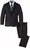 G.O.L. Jungen Bekleidungsset 4-tlg. Anzug, bestehend aus Sakko, Hose, Hemd, Krawatte, Gr. 170, Blau (navy 1)