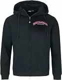 EMP Stage Collection Herren Schwarze Kapuzenjacke Vintage 80s Logo M
