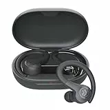 JLab Go Air Sport+ Kopfhörer Bluetooth, Sportkopfhörer 35+ Std., True Wireless In Ear Kopfhörer kabellos für Läufer, Joggen, IP55-schweißresistent, USB-C Ladecase, Be Aware-Modus, Graphit