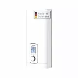 STIEBEL ELTRON Vollelektronischer Durchlauferhitzer DHE 18/21/24 kW, immer gradgenaue Wunschtemperatur, ECO-Modus, Multifunktionsdisplay, 2 Memory Tasten, Wellness-Programme, 202656