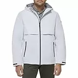 DOCKERS Herren Flex Tech Gefüllte Sturmjacke Storm Jacke, EIS, S