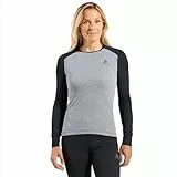 Odlo Thermounterwäsche Damen Active Warm I Langarm Thermoshirt und Thermo Leggings I Warme Skiunterwäsche