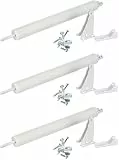 Mannesmann Pneumatischer Türschließer, weiß, M41115 (Packung mit 3)