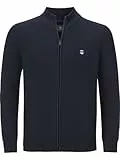 Jan Vanderstorm Herren Strickjacke Norander dunkelblau, 4XL (XXXXL) - 68/70