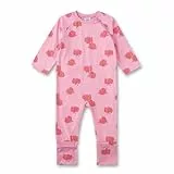 Sanetta Baby Mädchen Newborn Schlafstrampler Klappfüße 100% Bio-Baumwolle