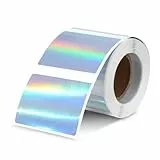 Nogeqi 200 Stück Etiketten für Phomemo M110 M120 M200 M220, 40 x 30 mm, Laser Thermo Etiketten Rolle Selbstklebend Etikettenband für Haus Büro Schule