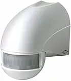 Brennenstuhl Bewegungsmelder Infrarot/Bewegungssensor für Außen und Innen - IP44 (180° Erfassungswinkel und 12m Reichweite) weiß