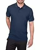 HRM Herren 301 Polohemd, Navy, 6XL