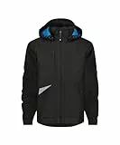 DASSY® Hyper Wasser- und winddichte Arbeitsjacke - Größe L - SCHWARZ