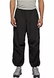 Urban Classics Herren Hose Nylon Parachute Pants Black L