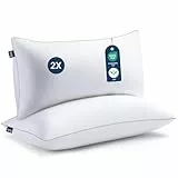 BedStory Kopfkissen 40x80, Kissen 2er Set mit Hochwertiger Mikrofarsern Kissenfüllung 950g x 2, Waschbares und Weiches Füllkissen Bettkissen Schlafkissen Sofa Kissen Seitenschläferkissen