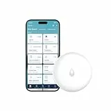 Aqara Wassermelder, Erfordert Aqara Hub, Wassersensor Drahtloser Flutdetektor für Alarmanlage und Smart Home, Wassermelder-Alarm für Küche, Badezimmer, Keller