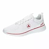 JAKO Unisex Sneaker Team Mesh, weiß/rot, 42