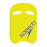 Speedo Adult Unisex Kick Board Kick Board, Hyper Yelllow/Cobalt Pop, One Size